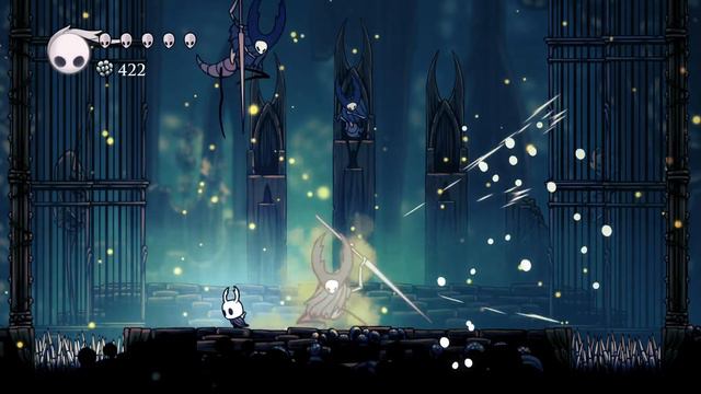 Hollow Knight: How to beat Mantis Lords Boss Fight! смотреть онлайн