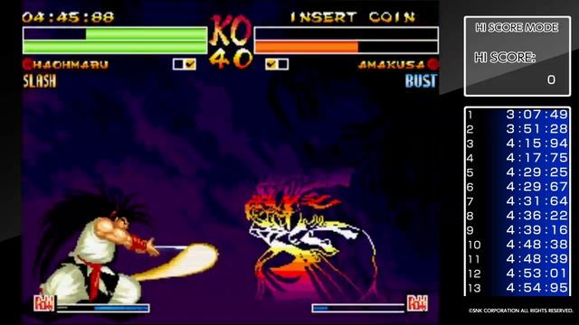 Samurai Shodown 4: Amakusa's Revenge - Haohmaru 1cc Within Time Limit True Ending смотреть онлайн