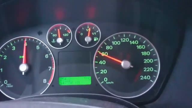 Ford Focus 1.8 FlexiFuel (E85) '05 - Acceleration смотреть онлайн