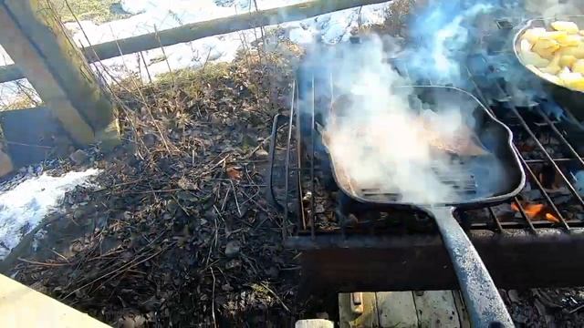 Чугунные сковородки Gipfel и Fissman в деле.Часть 2. смотреть онлайн