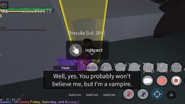 Как набивать опыт в юбе на 20-30 уровнях? YBA Roblox смотреть онлайн