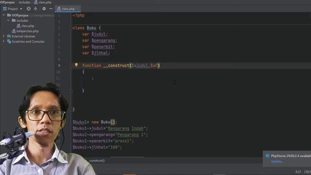 Membuat Constructor dengan PHP смотреть онлайн