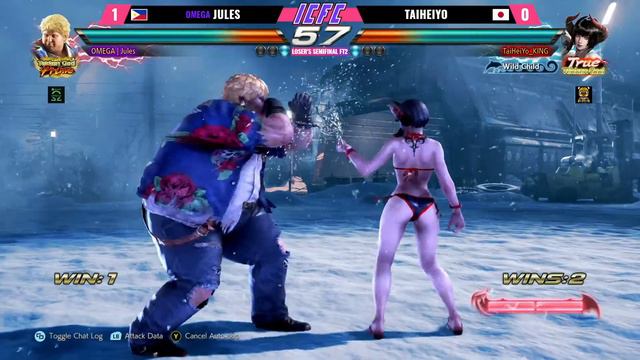 TaiHeiYo (King) vs Jules (Bob) Losers Semifinal - ICFC Tekken 7 Asia Season 4 Week 8 смотреть онлайн