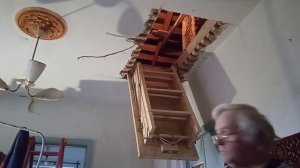 Чердачная лестница - своими руками