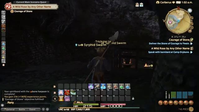 Прохождение➣FINAL FANTASY XIV➣030➣Доказательство доблести