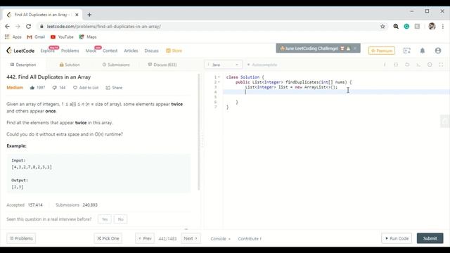 Interview Preparation Series||Arrays||Find Duplicates in Array||JAVA||FAANG смотреть онлайн