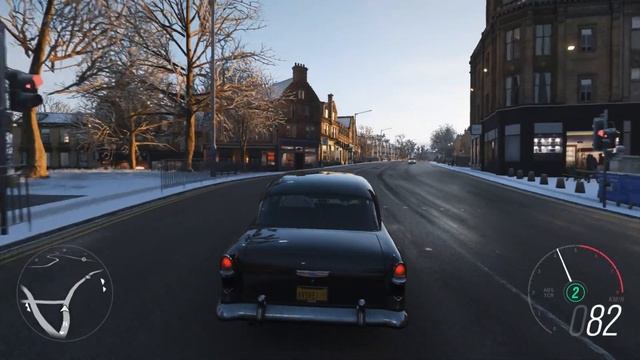 Forza Horizon 4: (USA)  Chevrolet 150 Utility Sedan (1955) 4K 60FPS Gameplay