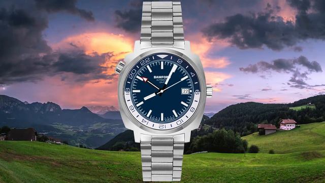 Explore the world - Bamford London automatic GMT смотреть онлайн