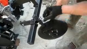 Установка окучника дискового на мотокультиватор.