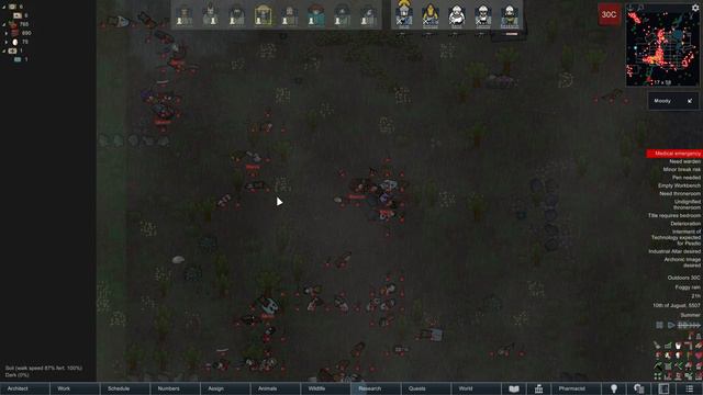 1 Million Wealth Ruins, 1000s Enemies, Even More Lagg | RimWorld смотреть онлайн