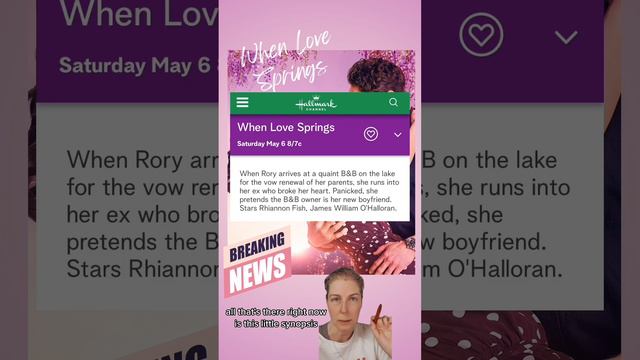 NEW HALLMARK MOVIE | When Love Springs | Rhiannon Fish & James William O'Halloran смотреть онлайн