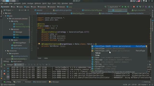 Spring Boot Security: добавляем регистрацию и авторизацию пользователей в приложение (простой сайт) смотреть онлайн