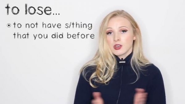 MISS or LOSE or MISSING -  Differences and Collocations  English Grammar Lesson