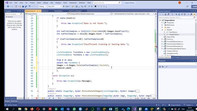 EmguCV # 64 - II (Test-Train Split) Face Recognition using HoG features and SVM classifier смотреть онлайн