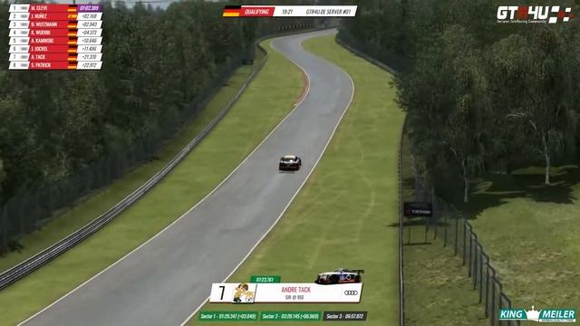 RaceRoom | Audi TT RS VLN @ Nordschleife 11.08.2020 смотреть онлайн