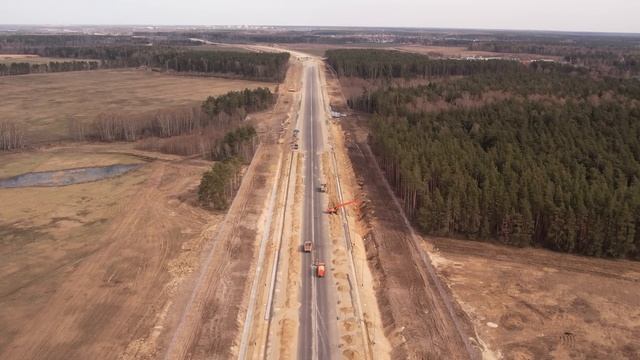 М-12 - Восток. Москва-Казань. От ЖК Самолет Люберцы до г. Электроугли. Нулевой этап (16.04.2023) смотреть онлайн