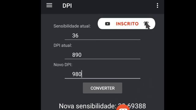 MOUSE CONVERSION 2023!😱 Melhor Configuração é sensibilidade para subir capa no free fire смотреть онлайн