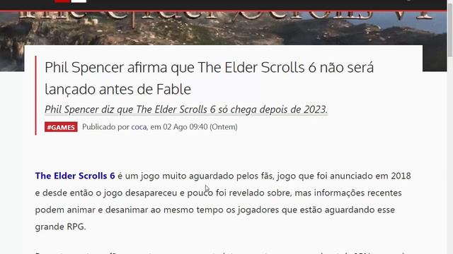 VAZOU TUDO! Novo Modelo do XBOX SERIES S? | Revelações do Novo FABLE e TES6 E Mais Notícias XBOX! смотреть онлайн
