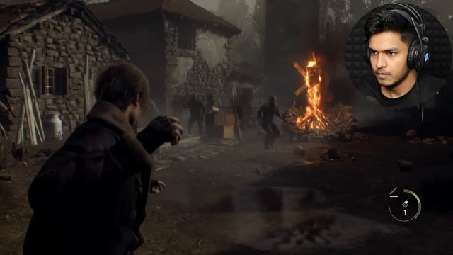 RESIDENT EVIL 4 REMAKE GAMEPLAY WALKTHROUGH IN HINDI #1 смотреть онлайн