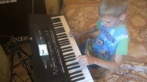 «Не плачь Алиса» на синтезаторе Korg