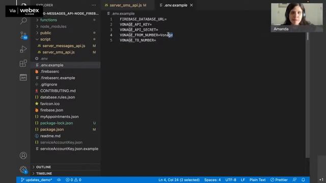 'Appointment Scheduler using Node, Firebase and the Vonage Messages API' with Vonage смотреть онлайн