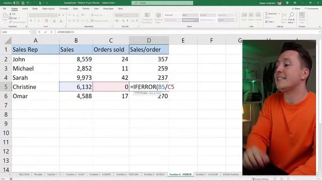How to use the IFERROR function in Excel (to change errors!) смотреть онлайн