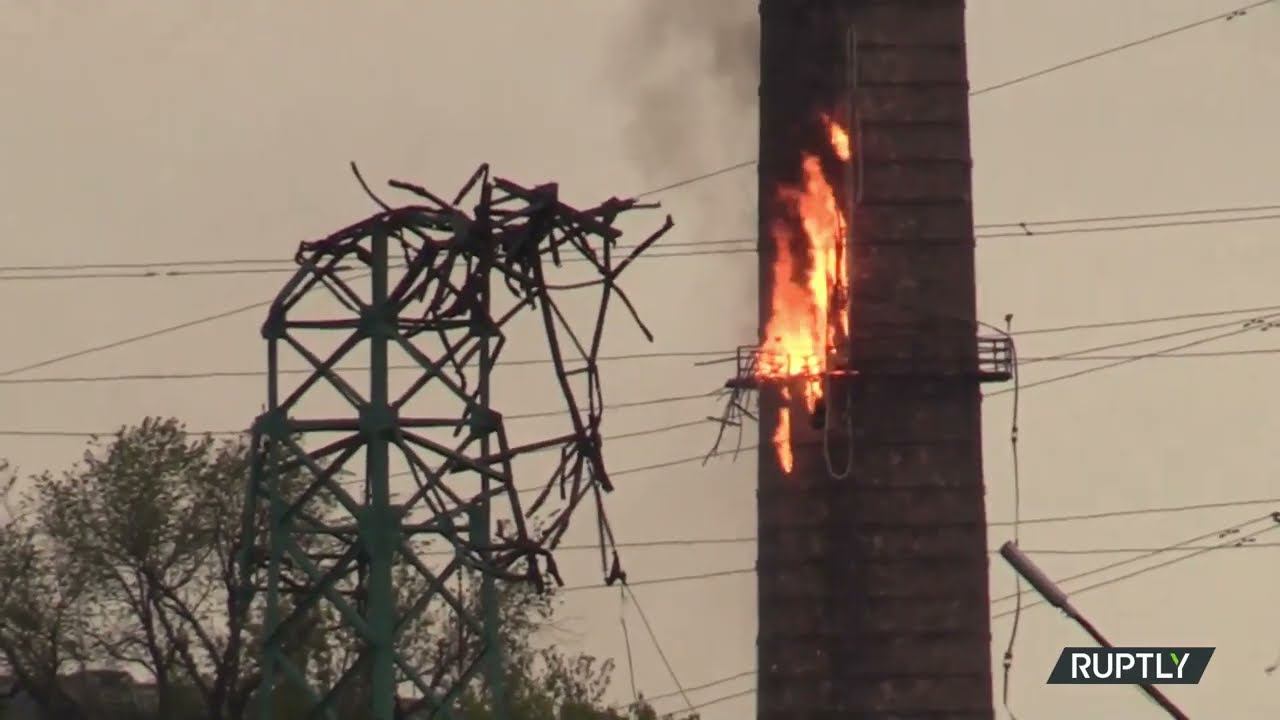 Морпехи РФ проверяют территорию промзоны "Азовстали" в Мариуполе смотреть онлайн