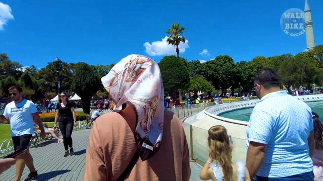 ISTANBUL 2022 SULTANAHMET BLUE MOSQUE SQUARE WALKING TOUR | TURKEY 4K UHD смотреть онлайн