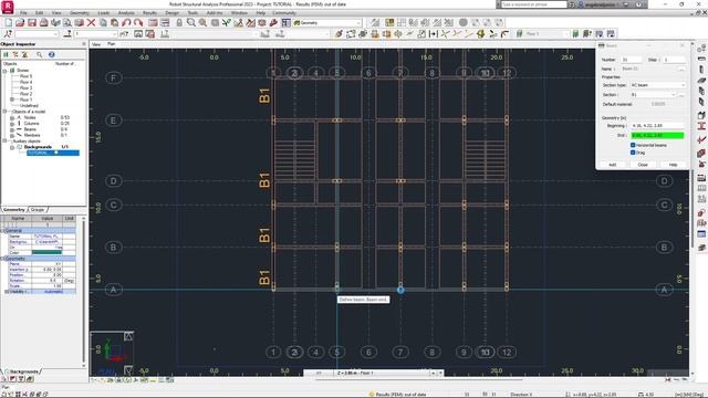 Lesson 3 Modeling From AutoCAD (Beams, Columns, Slab, Staircase) - RC Design with RSA смотреть онлайн