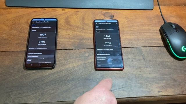 Samsung Galaxy A54 VS S20 FE смотреть онлайн