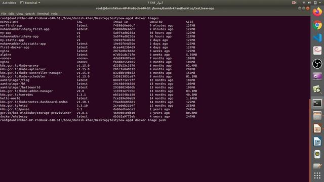 push Docker image into Docker repository смотреть онлайн