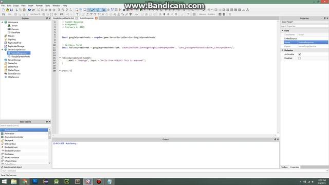 ROBLOX: Google Spreadsheets смотреть онлайн
