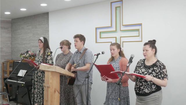 Группа прославления - Мы идем по этому пути | ЕХБ Преображение, Бегомль смотреть онлайн