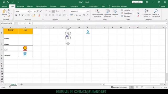 Afbeeldingen toevoegen in een cel Excel смотреть онлайн