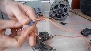 Как проверить детали генератора контрольной лампочкой