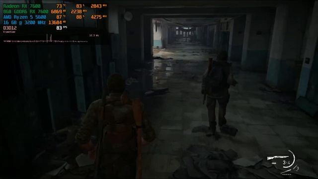 The Last of Us Part I - RX 7600 + Ryzen 5 5600 смотреть онлайн