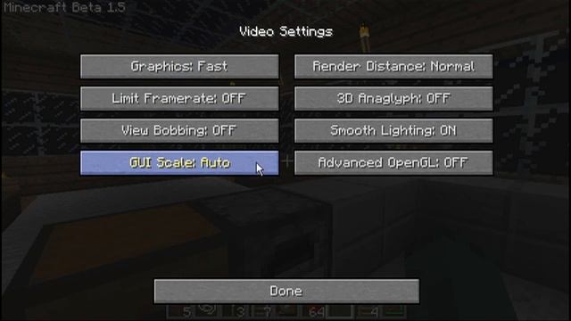 Minecraft Beta 1.5: GUI Scale and Advanced OpenGL смотреть онлайн