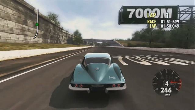 FM1 Time Trials: Test Track Oval -- 1967 Chevrolet Corvette Stingray 427