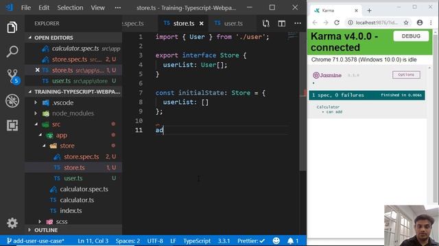 Creating Store For Users | TDD | Demo | Typescript смотреть онлайн