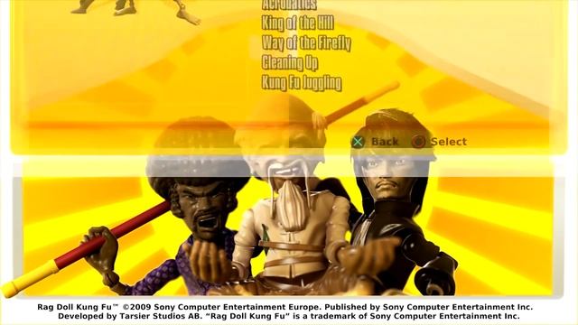 Rag Doll Kung Fu Fists of Plastic - Playstation 3 Gameplay смотреть онлайн