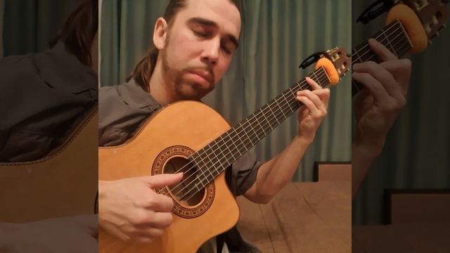 "Последний день лета". Fingerstyle on classic guitar. смотреть онлайн