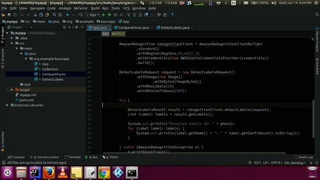 AWS Rekognition JAVA API - first run смотреть онлайн