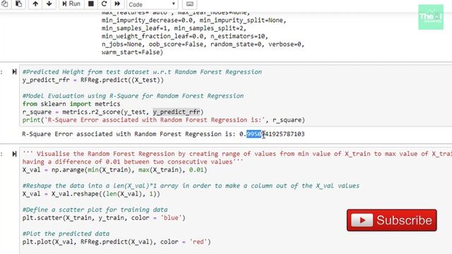 Complete End to End Python code for Random Forest Regression смотреть онлайн