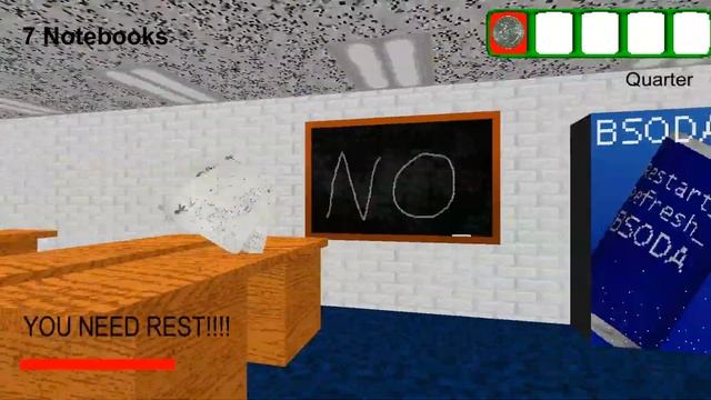 ENDING - Baldi's Fan Basics Beta 1.1 (Baldi's Basics Fan game) смотреть онлайн