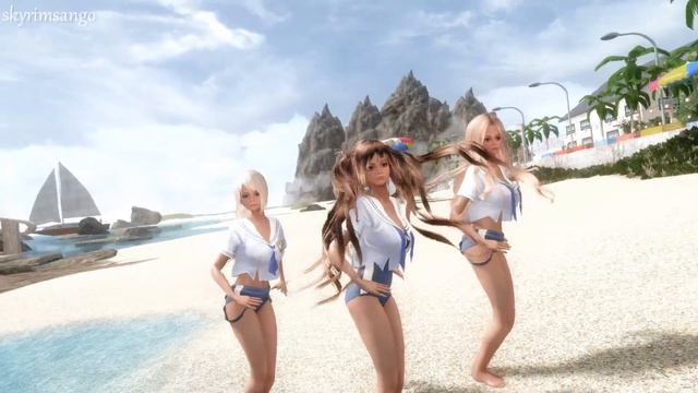 【skyrim　dance】Marine Dreamin【MMD　MOD】 смотреть онлайн