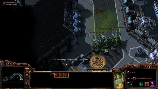 Starcraft 2: Heart of the Swarm - Campaign - Brutal - Evolution Mission: Ultralisk Evolution смотреть онлайн
