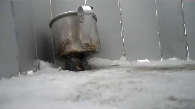 Тест на закипание воды Сухое горючее минус 12 градусов Часть 2 смотреть онлайн