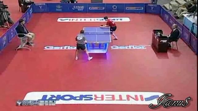 2011 European Super Cup (SF) KREANGA Kalinikos - OVTCHAROV Dimitrij [Full Match|Short Form] смотреть онлайн