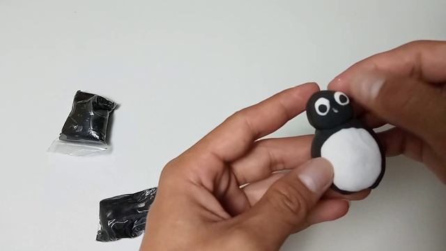 Cara Membuat Patung Penguin Dari Plastisin | Sangat Mudah | Kerajinan Tangan смотреть онлайн