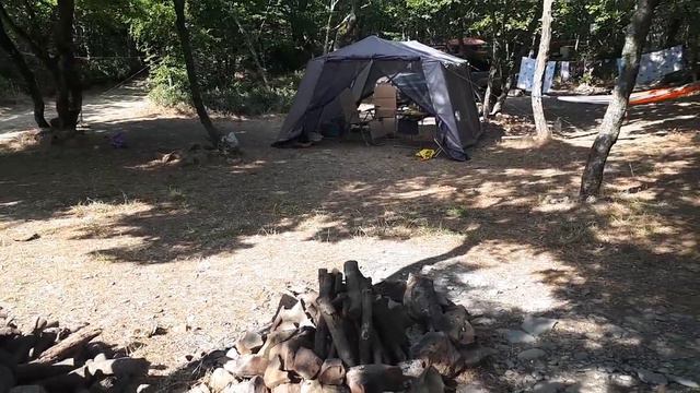 Малый Утриш отдых с палатками(1) смотреть онлайн